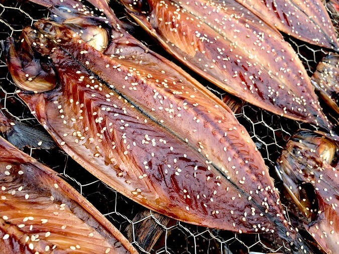 干物トロさば醤油干し片身一切れ